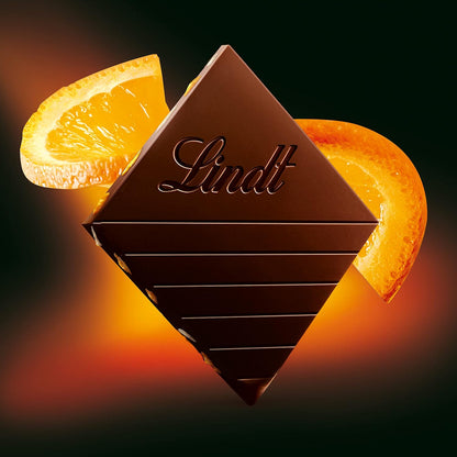 Lindt Excellence Orange Intense Dark Chocolate, 100 g(Pack of 02)