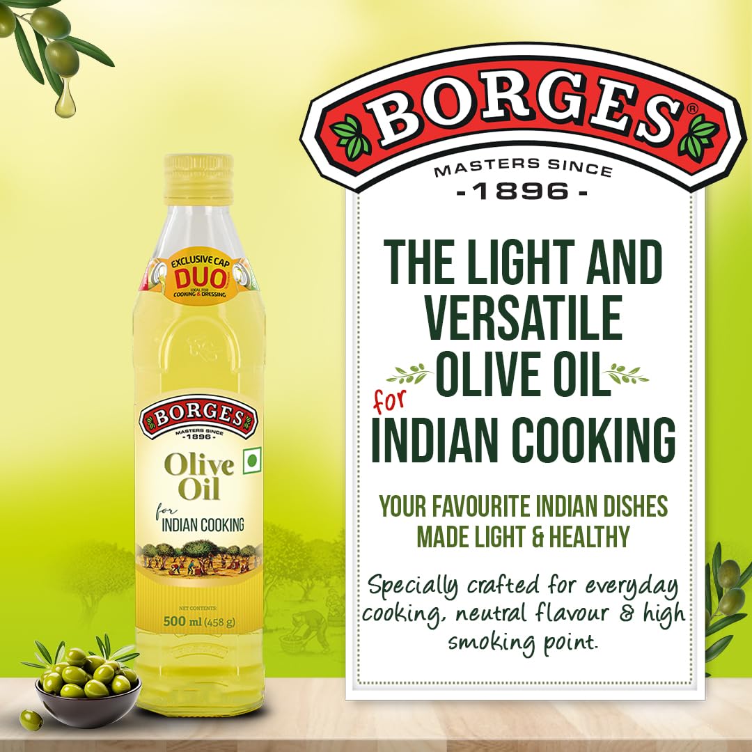 Borges Olive Oil for Indian Cooking - 250 ml