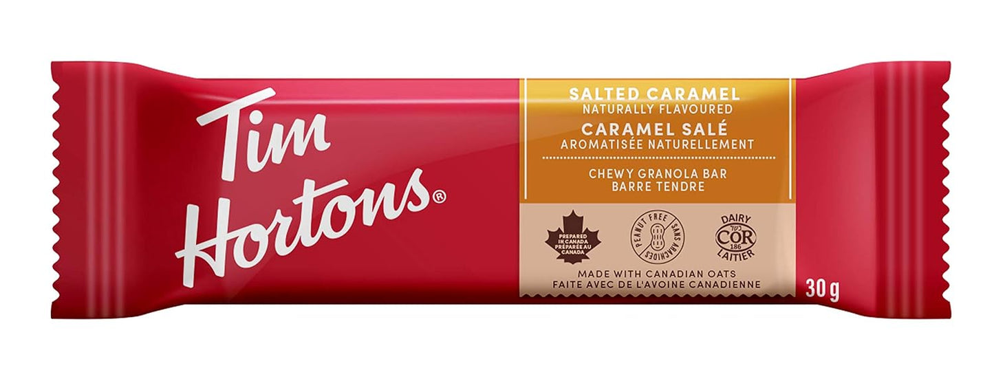 Tim Hortons Boston Cream Chewy Granola Bars – 5 bars × 30g each (Canada)