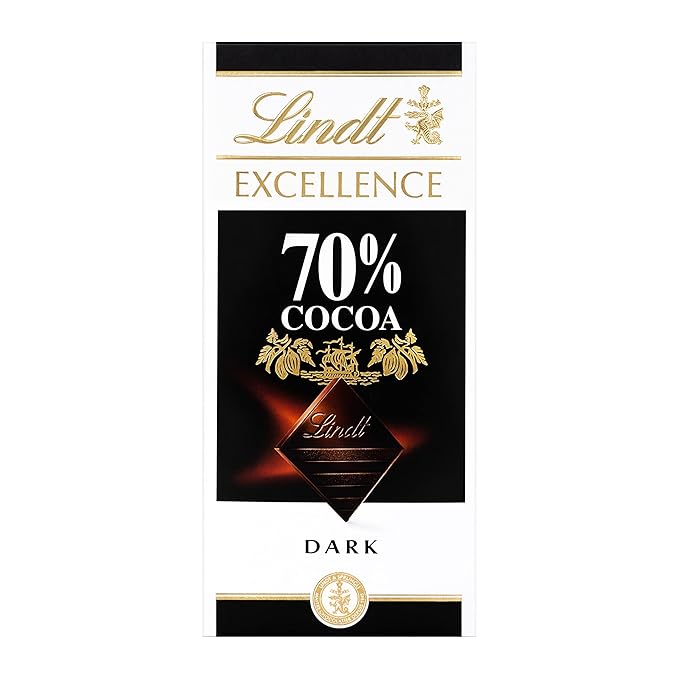 Lindt Excellence 70% Cocoa Dark Chocolate 100 G