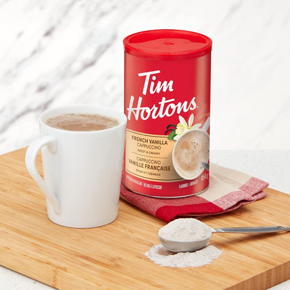 Tim Hortons French Vanilla Fine Grind Coffee | Medium Roast 100% Arabica (Canada)