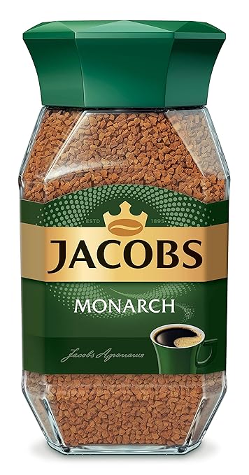 Jacobs Monarch Instant Coffee Bottle 190G, Ground