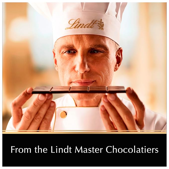 Lindt Excellence Caramelised Hazelnut Dark Chocolate Bar, 3.53 oz ℮ 100 g