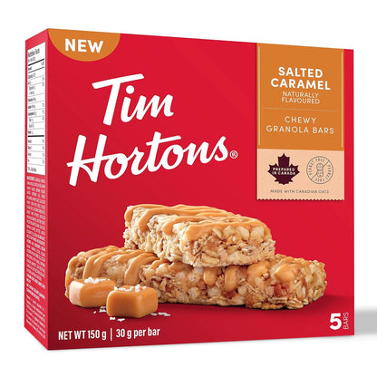 Tim Hortons Boston Cream Chewy Granola Bars – 5 bars × 30g each (Canada)