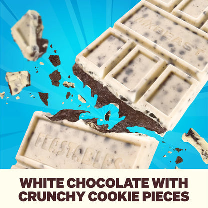 MrBeast's Feastables Cookies & Creme Chocolate Bar 60g (Pack of 02) (USA)