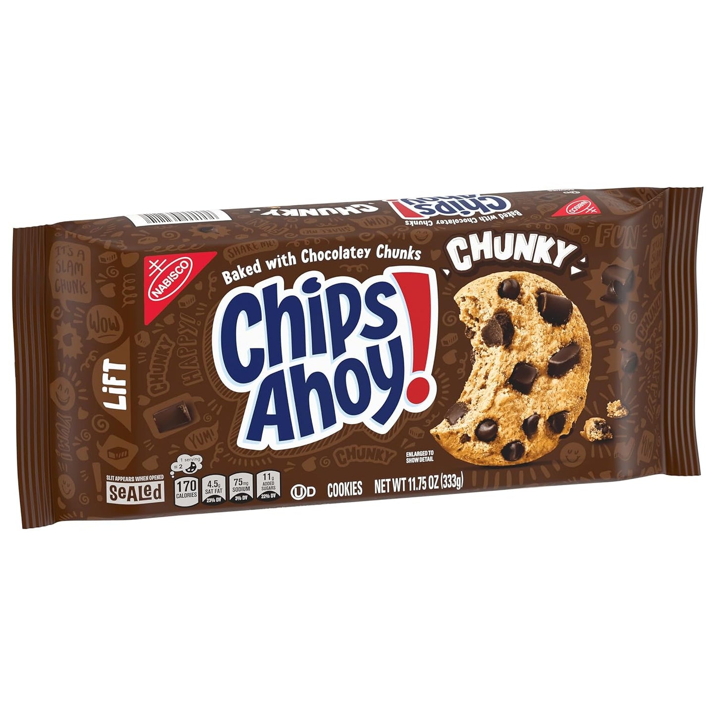 Chips Ahoy!! Real Chocolate Chunky Cookies, 333 Gram
