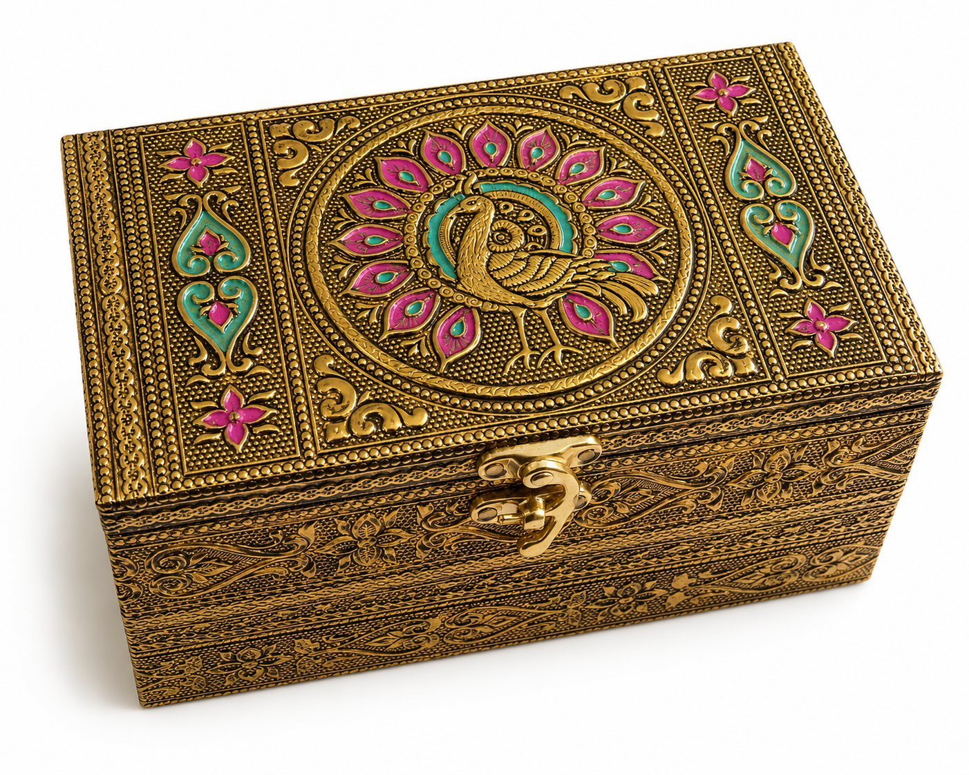 Antique Royal Metallic 2-Jar Gift Box