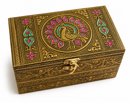 Antique Royal Metallic 2-Jar Gift Box
