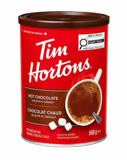 Tim Hortons Hot Chocolate | Creamy Cocoa Drink (Canada)