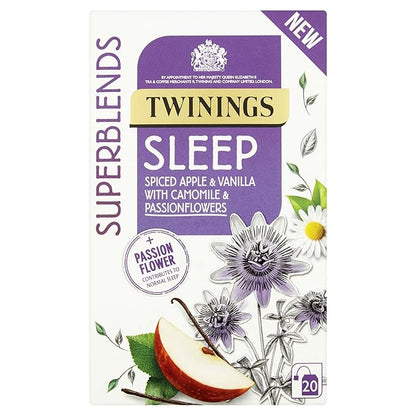 Twinings Sleep Spiced Apple & Vanilla with Chamomile & Passion Flower, 30 g