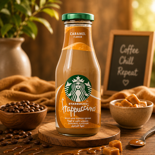 Starbucks Frappucino Caramel 250 ml (UK) (Pack of 02)