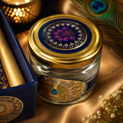 Peacock Majesty Premium Gift Set – 4 Jars (250 g )