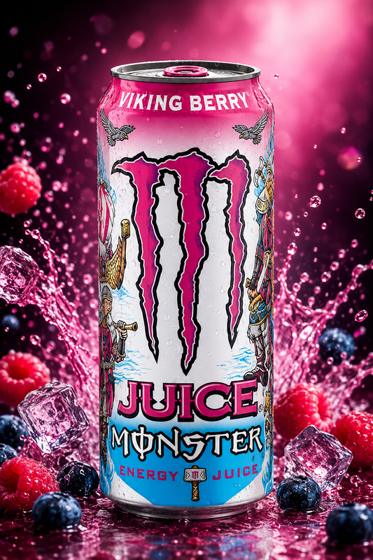 Monster Energy Juice Viking Berry, Energy Drink 500ml (UK)