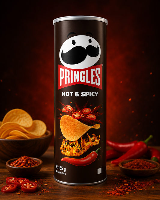 Pringles Hot & Spicy 158g (Pack of 02)