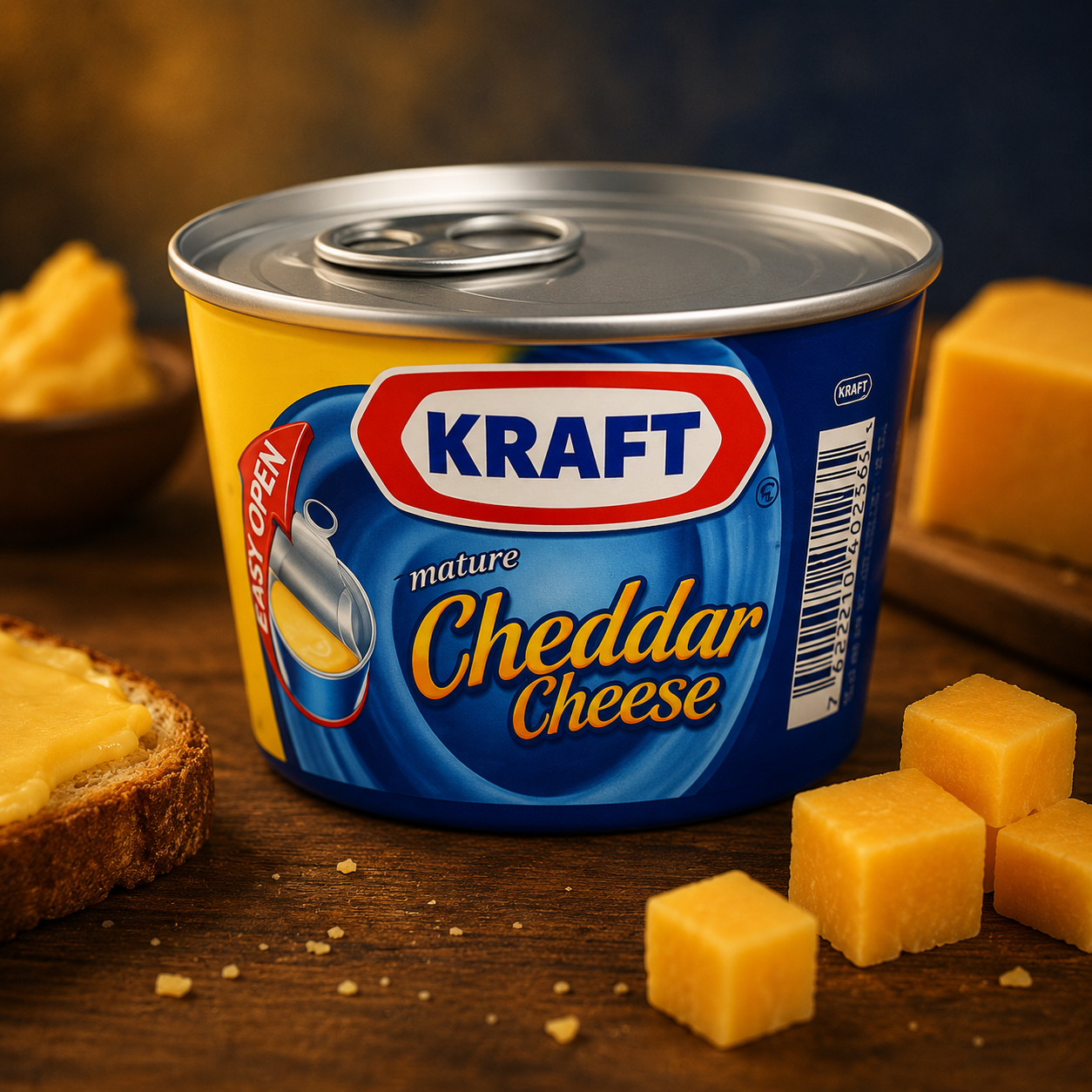 Kraft Cheddar Cheese 190 g (Tin) (UAE)