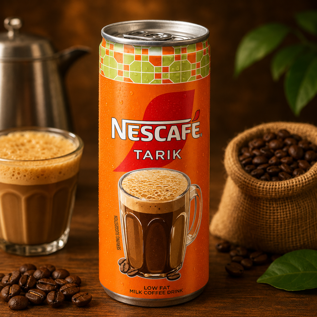 Nescafe Tarik Ready to Drink Coffee Pack of 03 (Malaysia)