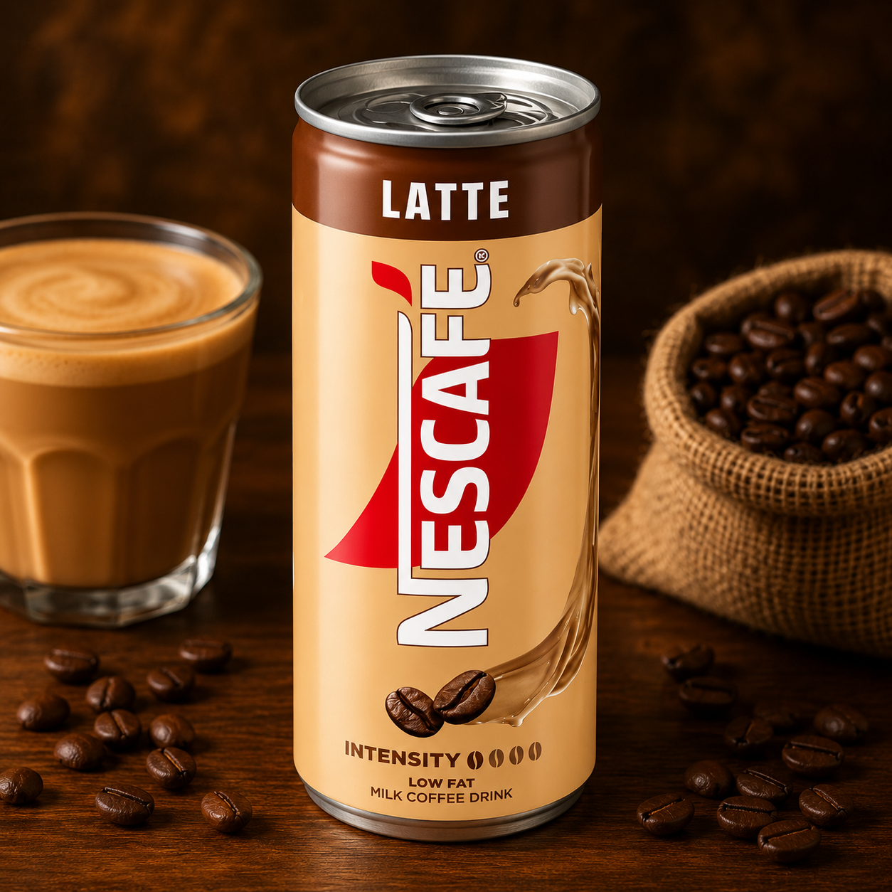 Nescafe Latte Ready to Drink Coffee Pack of 03 (Malaysia)
