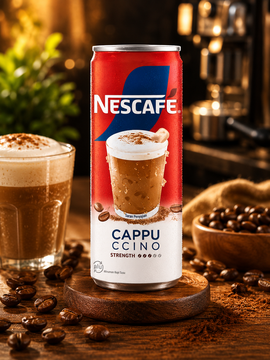 Nescafe Cappucino Cold Coffee (Pack of 03) 250 ml (Malaysia)