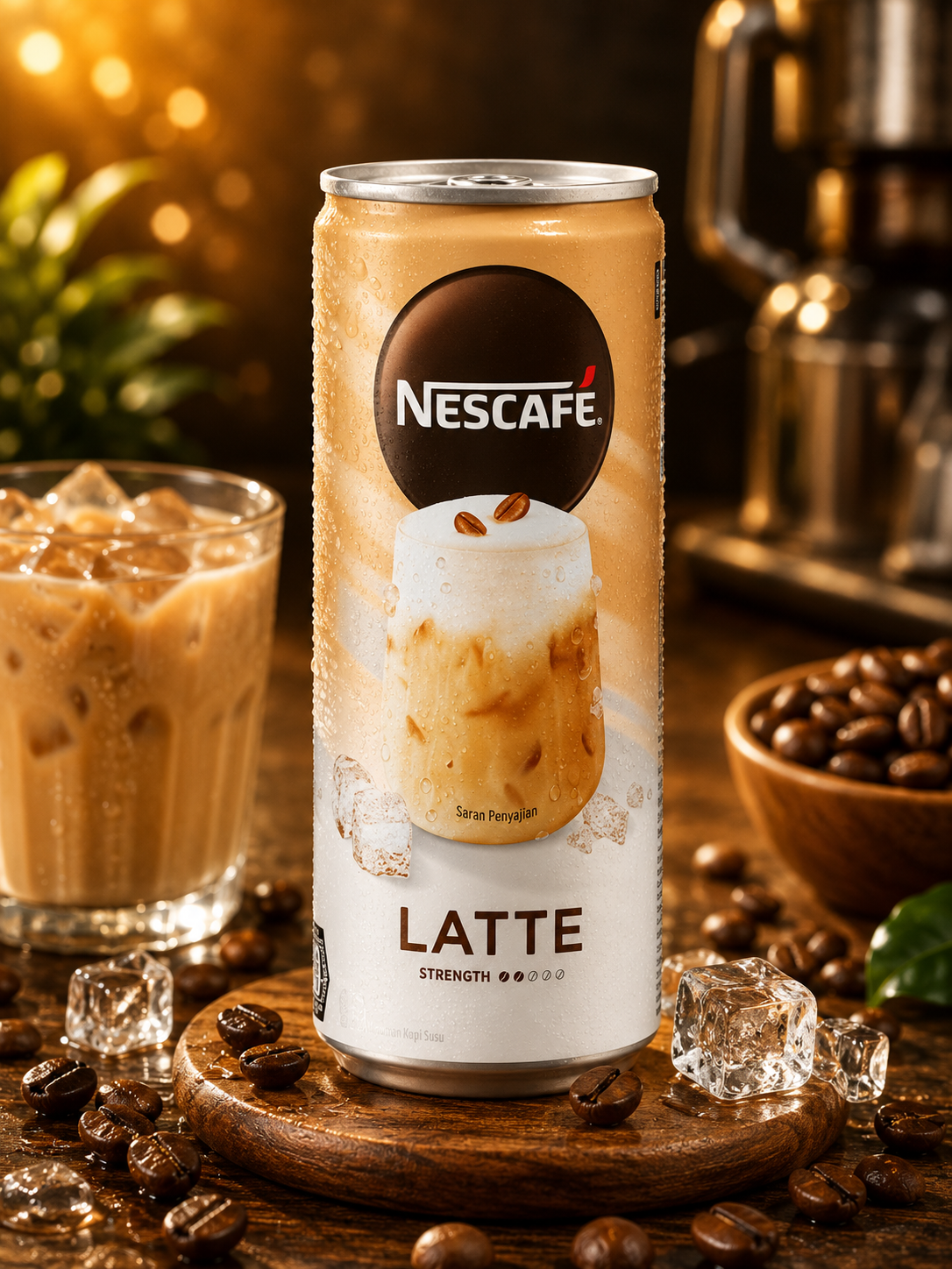Nescafe Latte Cold Coffee (Pack of 03) 250 ml (Malaysia)