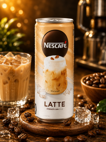 Nescafe Latte Cold Coffee (Pack of 03) 250 ml (Malaysia)