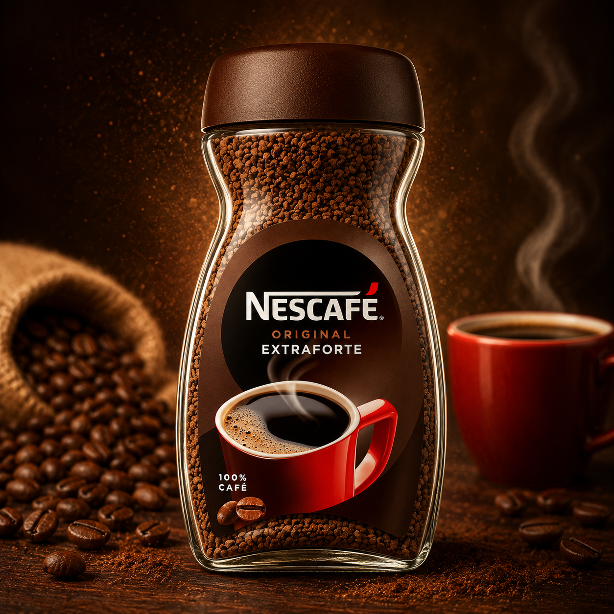 Nescafe Original Extra Forte Ground Coffee 200g Bottle | Buy Online