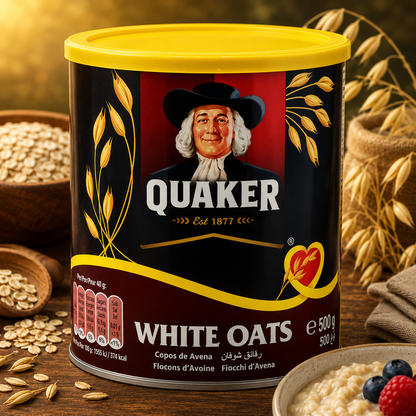 Quaker White Oats 500g