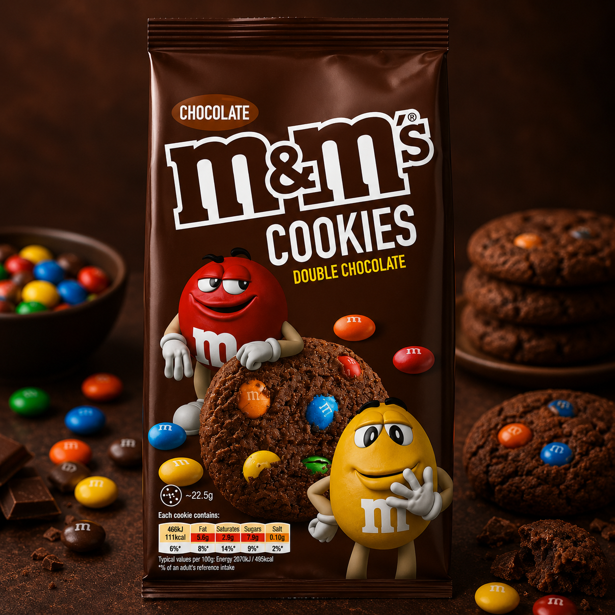M&m's  Cookie 180g ( pack of 2 )
