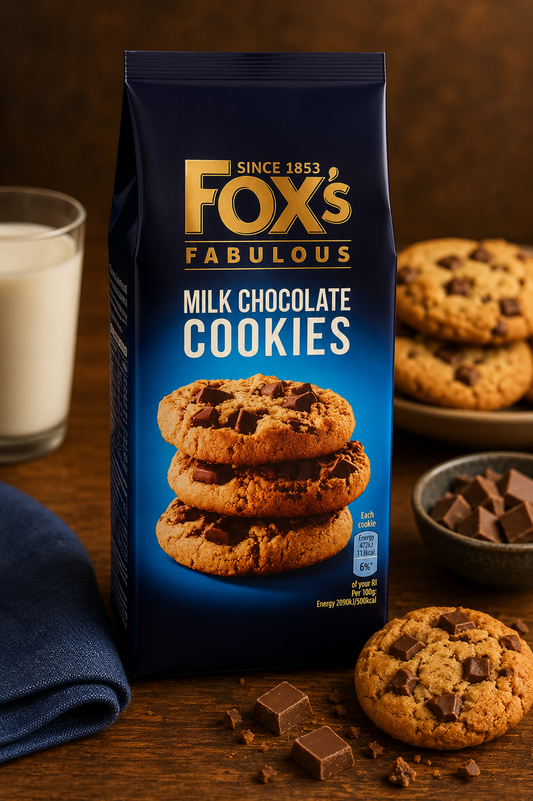 Fox's Milk Chocolate Cookies 180G (UK)