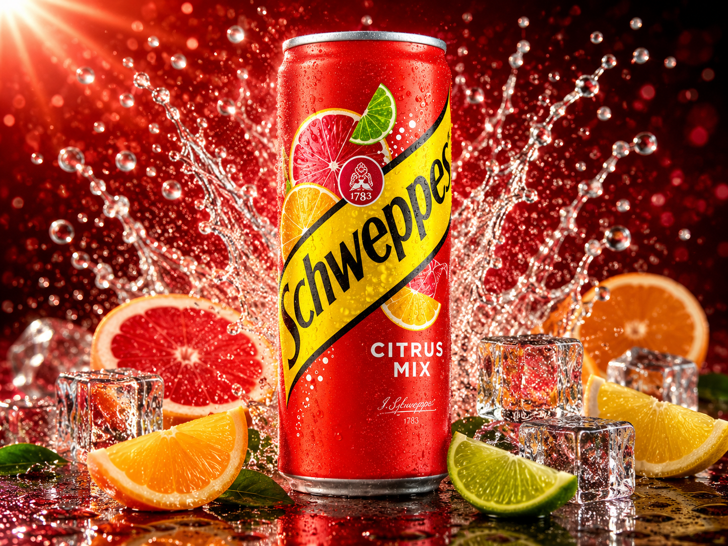 Schweppes Citrus Mix 330 ml (USA) (Pack of 03)