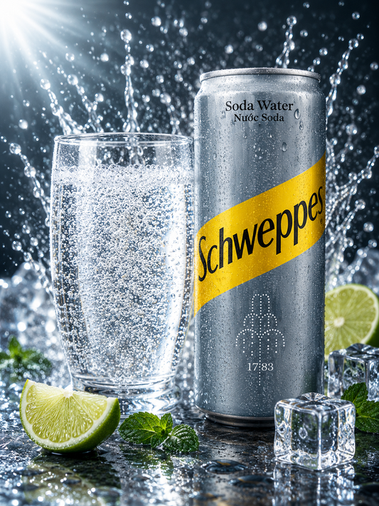 Schweppes Soda Water (Pack of 03) Malaysia (Pack of 03)