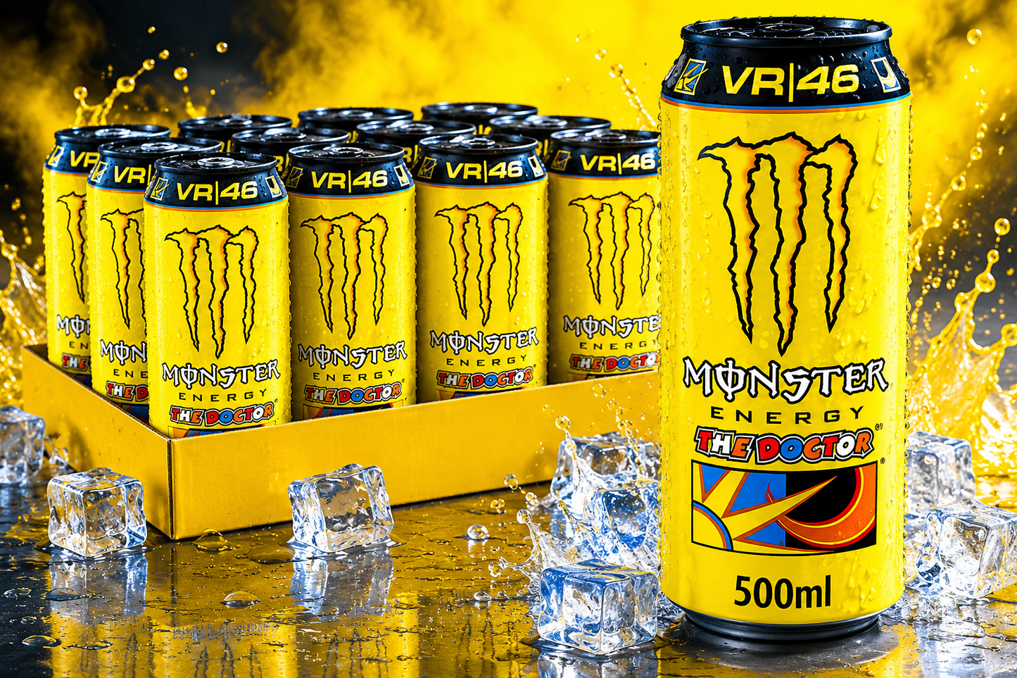 Monster Energy® The Doctor Carbonated Energy Drink | Pack of 12 Cans (UK)
