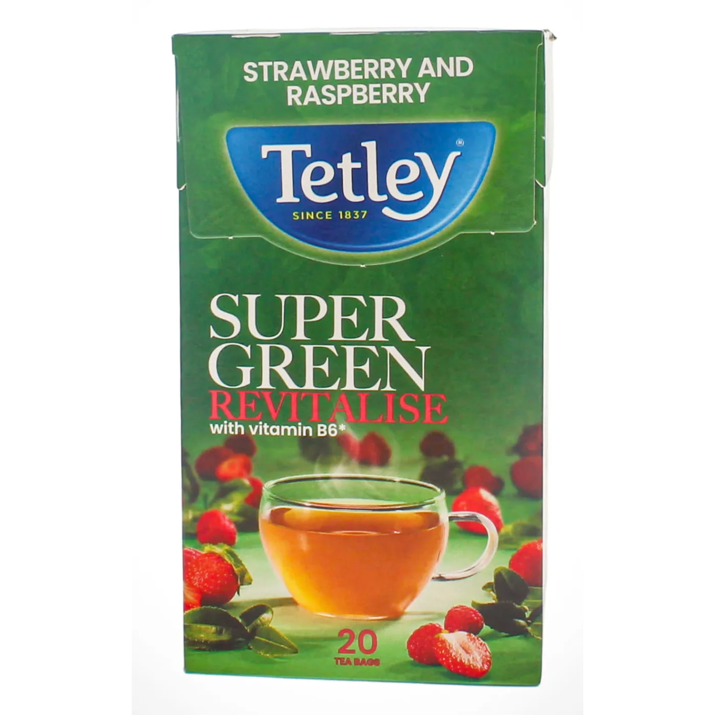 Tetley Super Green Revitalise Grean Tea IMPORTED