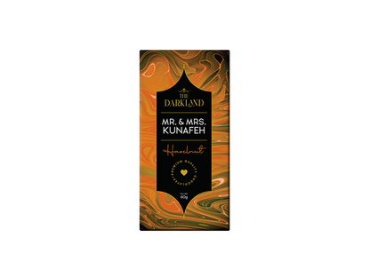 MR. & MRS. Kunafa | Hazelnut Flavour | Aphrodisiac Chocolate Bar