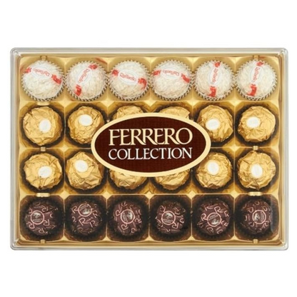Ferrero Collection T24 Chocolate, Imported Chocolates, Ideal For Gifting, Birthday Gift, Croquante Nut, Chocolate Collection, Variety Packs Available,(269.4 Gm)