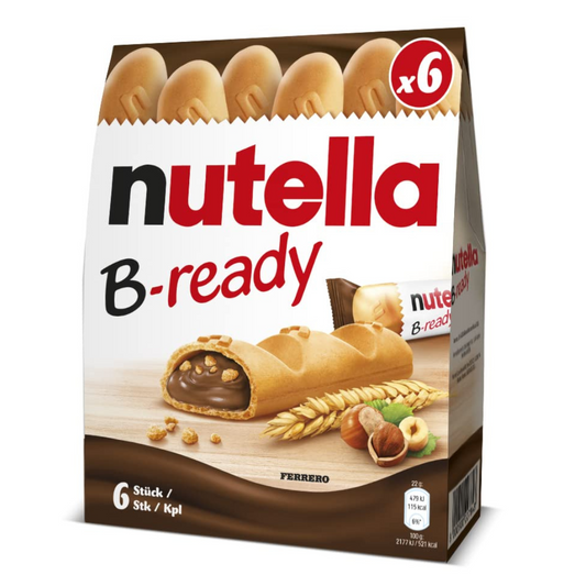 Nutella B-ready 6 Stick 132g
