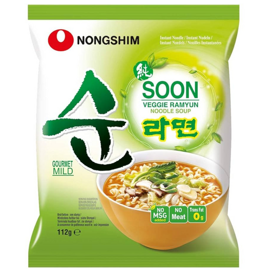 Nongshim Soon Veggie Ramyun Noodle 120g