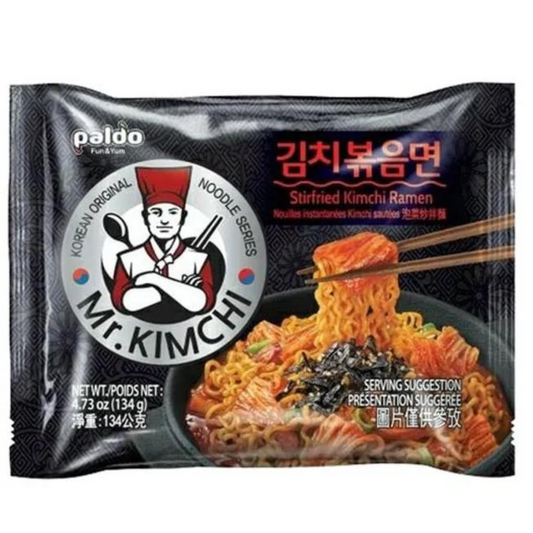Paldo Stirfried Kimchi Ramen Noodle 120g