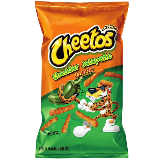 Cheetos Cheddar Jalapeno Crunchy 255g