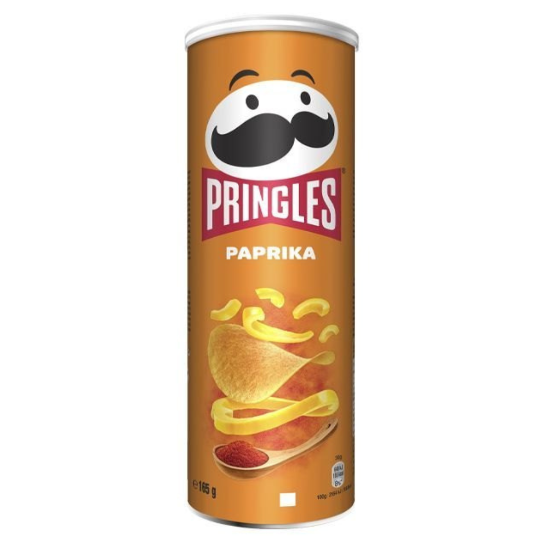 Pringles Paprika Chips 165g