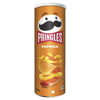 Pringles Paprika Chips 165g (Pack of 02)