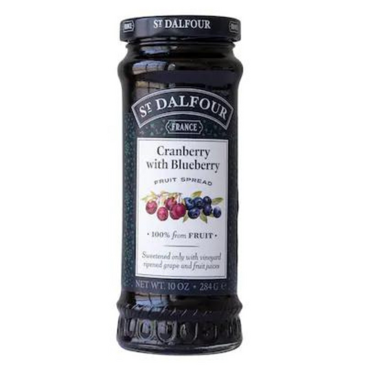 St Dalfour Cranberry With blueberry Fruit Spread 284g