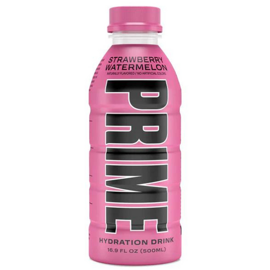 Prime Hydration Drink Strawberry Watermelon 500ml  (By Logan Paul X KSI)