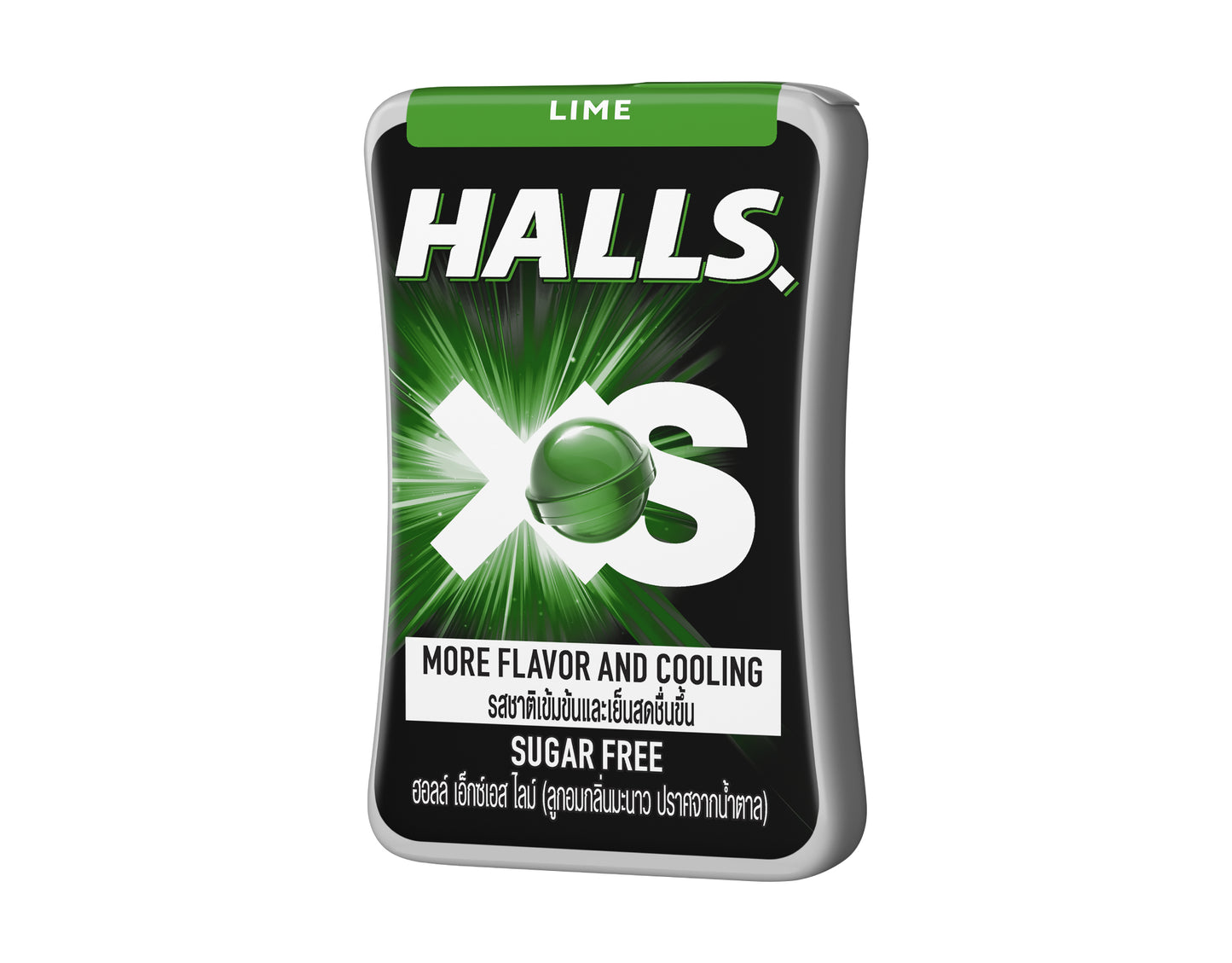 Halls Lime Sugar Free Mint (Pack of 03)