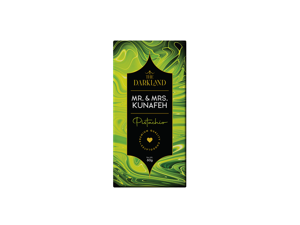 MR. & MRS. Kunafa | Pistachio Flavour | Aphrodisiac Chocolate Bar