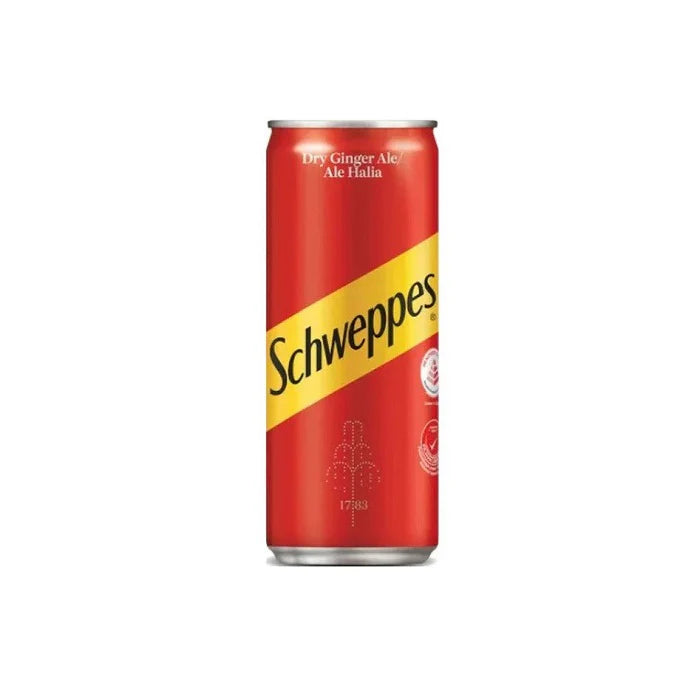 Schweppes Dry Ginger Ale  (Pack of 03) Malaysia