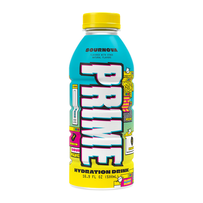 Prime Hydration Drink Sour Nova 500 ml (USA) ( pack of 2 )
