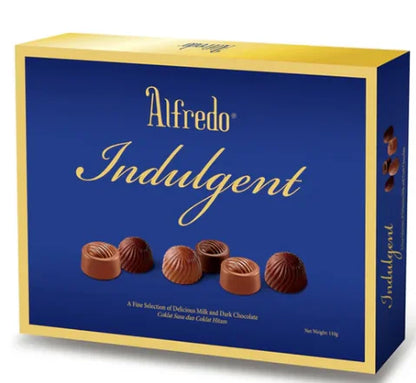 Alfredo Indulgent Assorted Chocolates – 110g | (Malaysia)