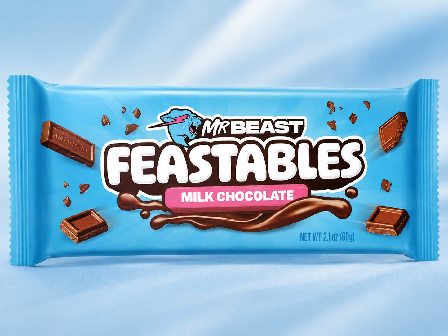 Mr.Beast Milk Chocolate Bar 60g