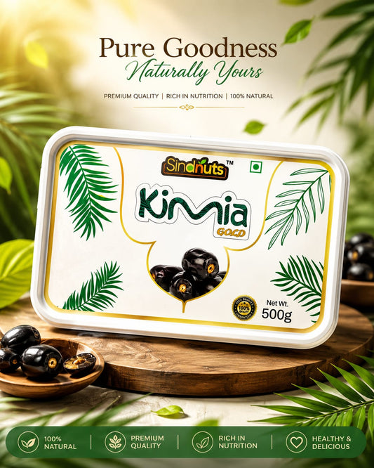 Sindnuts Kimia Gold Premium Dates (500g) (Pack of 02) (Iran)