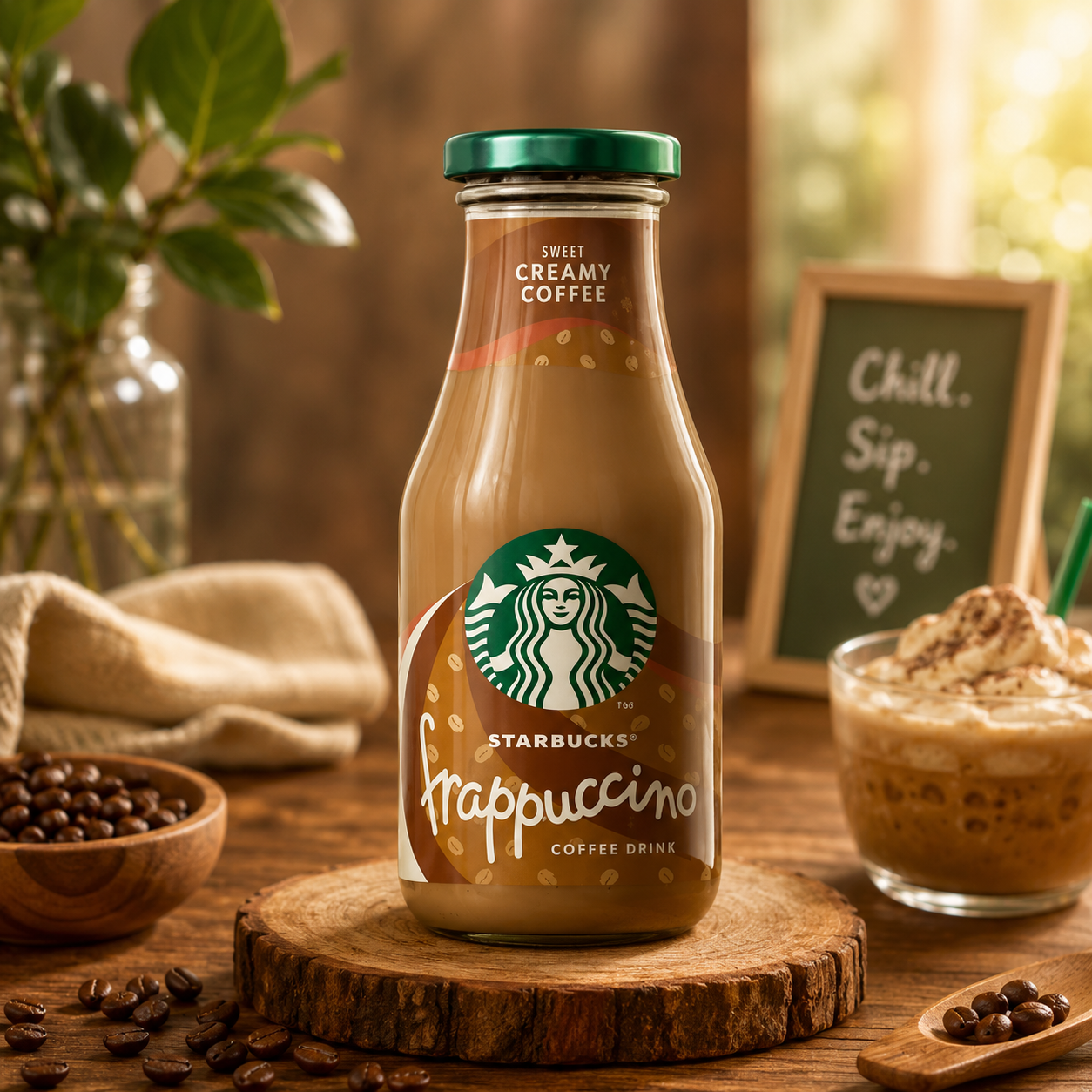 Starbucks Frappuccino Creamy Coffee 250 ml(UK)(Pack of 02)